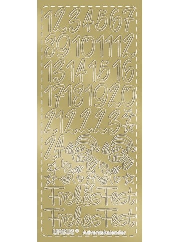 Buntpapierfabrik Ludwig Bähr Adventskalender-Set Geschenkboxen blanko Bäumchen 11,5x13,5x5,5cm