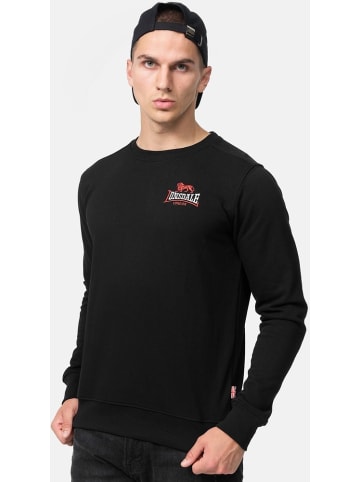 Lonsdale Pullover "Lympstone" in Schwarz