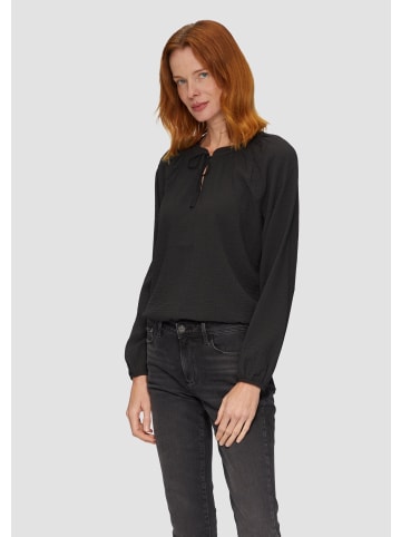 s.Oliver Bluse langarm in Schwarz