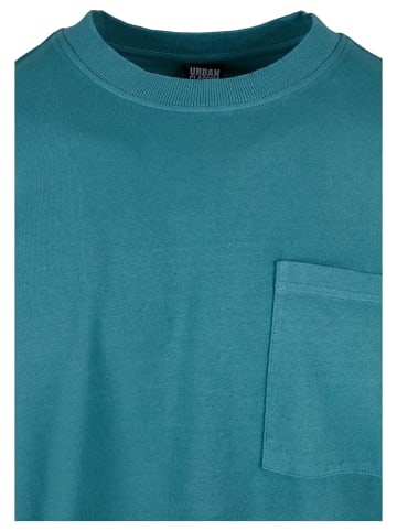 Urban Classics Longsleeves in teal