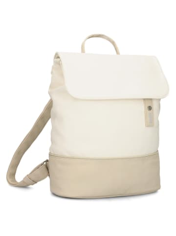Zwei Jana JR13 - Rucksack 35 cm (papaya) in nubuk-linen