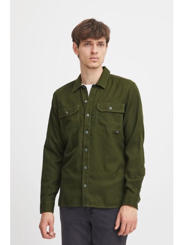 CASUAL FRIDAY Langarmhemd CFAnton LS herringbone weave shirt - 20504780  Shirt aus Leinenmix in Grün