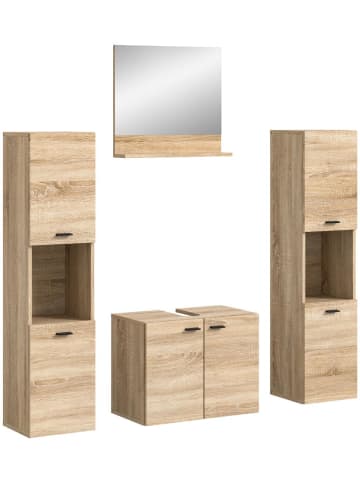 ebuy24 Badmöbelset Boston Eiche 137 x 33 cm