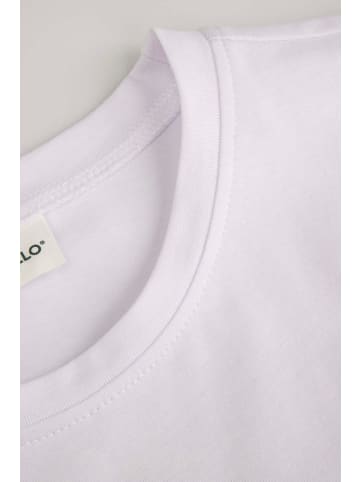 Coccodrillo T-Shirt mit kurzen Ärmeln in weiß