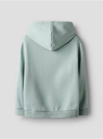 name it Hoodie NKMBRODY LS NREG SWEAT WH BRU in jadeite