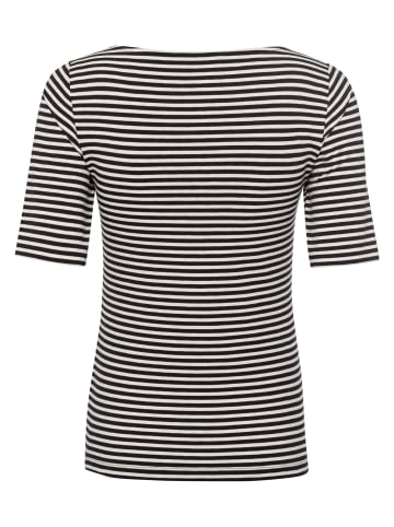 Zero  T-Shirt mit Streifen in CreamBlack