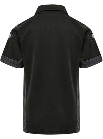 Hummel Hummel Polo Hmllead Multisport Unisex Kinder Atmungsaktiv Feuchtigkeitsabsorbierenden in BLACK