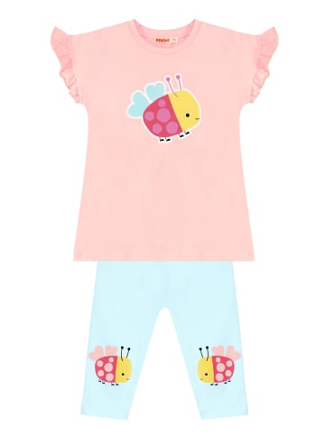 Denokids Set Cute Lady Bug  in PINK