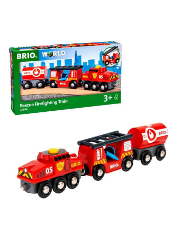 Brio Aktionsspiel BRIO World - Feuerwehr-Löschzug Ab 3 Jahre in bunt