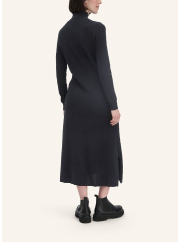 Hessnatur Strick Kleid in schwarz