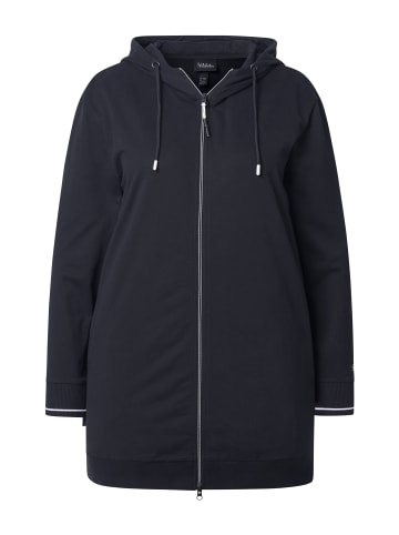 Ulla Popken Sweatjacke in schwarz