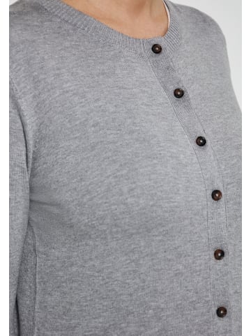DreiMaster Klassik Women Cardigan in Grau Melange