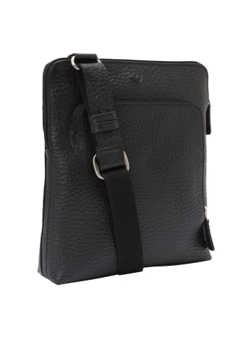 VLD VOi Leather Design Hirsch Era Umhängetasche Leder 23 cm in schwarz