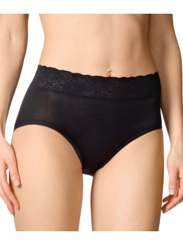 Calida Maxislip Lycraspitze in Schwarz