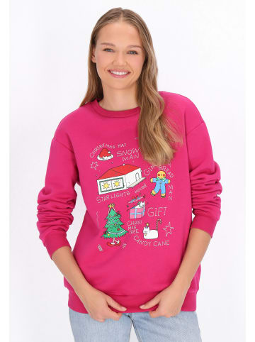 myMo Women Sweatshirt in pink
