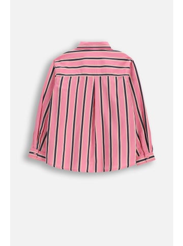 Coccodrillo Baumwollhemd mit langen Ärmeln in bunt