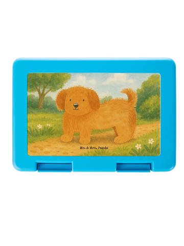 Mr. & Mrs. Panda Aufbewahrungsbox Hund Flauschig Design ohne Spruch in Weiß