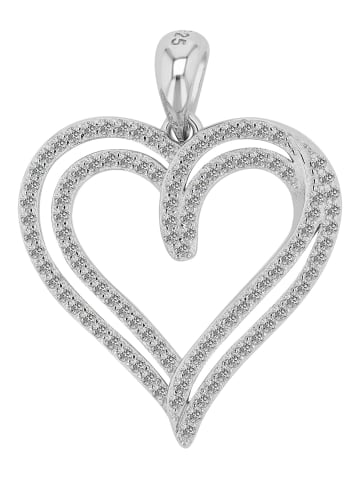 Adeliás Damen Anhänger aus 925 Silber in silber