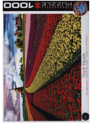 Eurographics Tulpenfelder Niederlande (Puzzle)