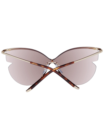 Ana Hickmann Damen Sonnenbrillen Schmetterling Gold