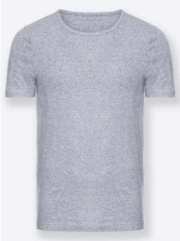 WITT WEIDEN Shirt in grau-meliert