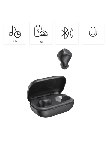 Bluetooth®-Kopfhörer Spirit Chop II, TWS, In-Ear, Schwarz