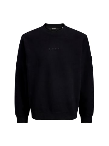 Jack & Jones Sweatshirt 'Point' in schwarz