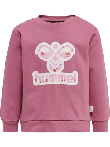Hummel Druckknopf Sweatshirt Hmlverina Mädchen in HEATHER ROSE