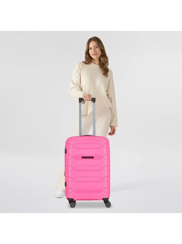 Polestream Strz by Asteroid 4 Rollen Trolley M 64 cm mit Dehnfalte in intense magenta