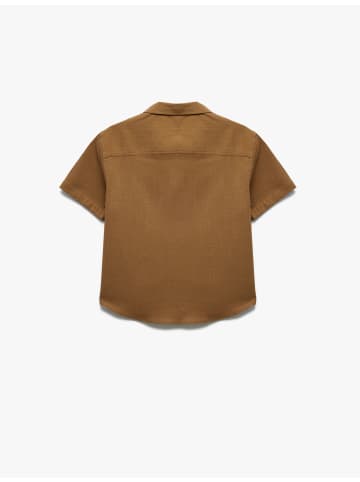 KOTON SHIRTS SS in Khaki