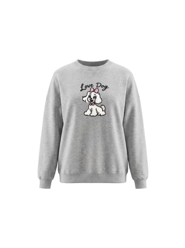 myMo Women Sweatshirt in Grey