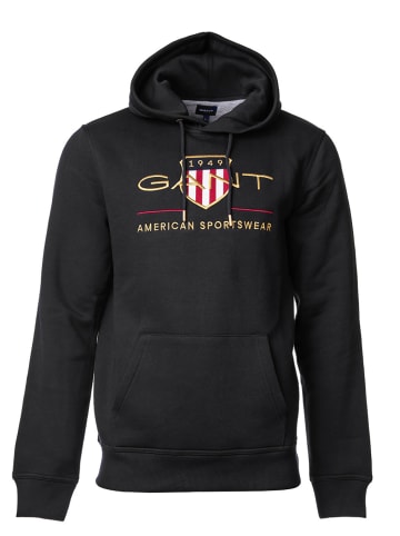 Gant Sweatshirt in Schwarz