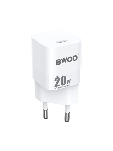 Wisam BWOO CDA155 PD Wandladegerät 1x USB-C-Anschluss 1A 20W weiß