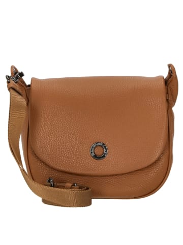 Mandarina Duck Mellow Leather - Umhängetasche 23 cm in indian tan