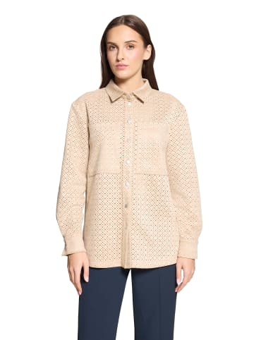 Betty Barclay Hemdbluse mit Knopfleiste in Beige