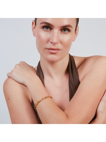 Luxenter Luxenter bracelet with 18-carat yellow gold finish - Litted