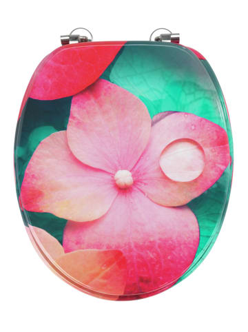 Wenko WC-Sitz MDF Mod. Flower, WC-Sitz MDF Flower