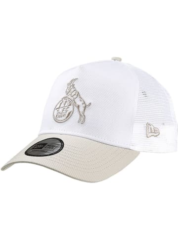 Fußballverein 1. FC Köln Cap "Cap Trucker White" in Weiß