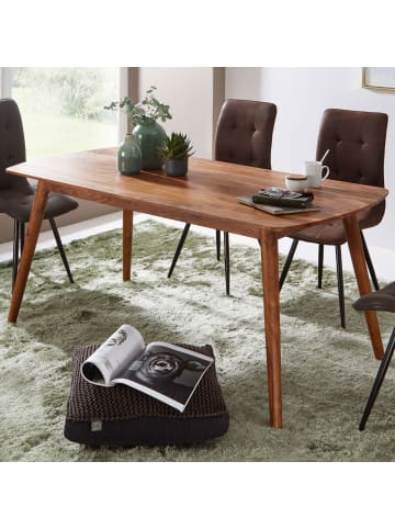 FineBuy Esstisch "SV51396" in Braun / 120 x 60 cm