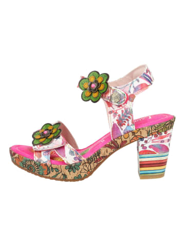 LAURA VITA Sandalen in Fuchsia