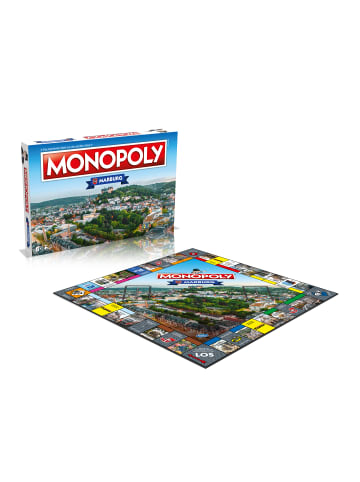 Winning Moves Monopoly - Marburg Brettspiel Gesellschaftsspiel Cityedition in bunt