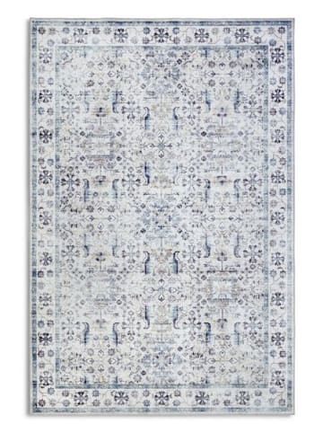 Elle Decoration ELLE Decoration Imagination Kurzflorteppich Saveh - creme, blau