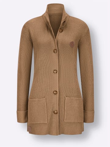WITT WEIDEN Longstrickjacke in camel