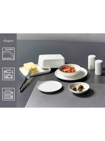 Ritzenhoff & Breker 6er Set Beilagenteller Skagen ø 17 cm weiß in weiß