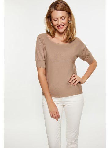 Usha Damen Pullover in TAUPE