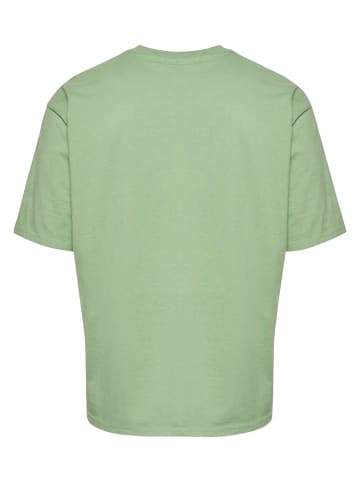 DEF T-Shirts in green washed