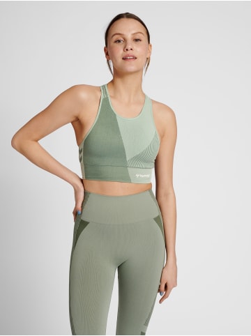 Hummel Bh Ringerrücken Hmlmt Unite Multisport Damen in LAUREL WREATH/LILY-PAD