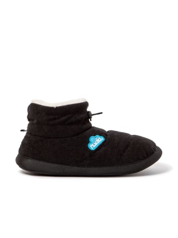 nuvola Hausschuhe "Boot Home Cordy" in Schwarz