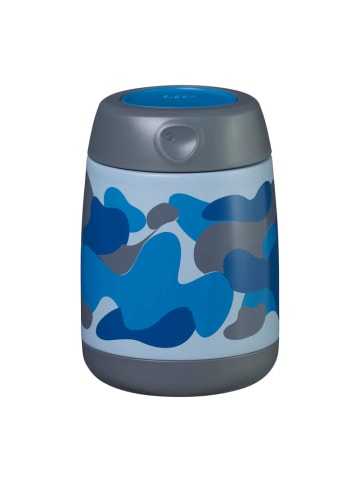 B. Box Mini-Thermosflasche Blue Camo in Blau