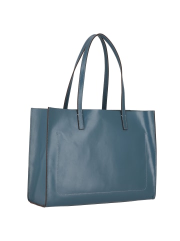 The Bridge Mirra Shopper Tasche Leder 37 cm in sky